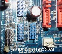 How to connect: POWER SW, RESET SW, HDD LED and POWER LED on the motherboard