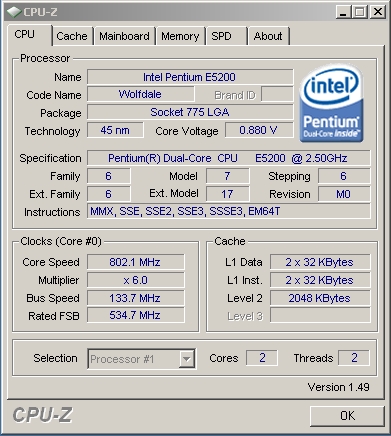 Najniższy możliwy woltaż na danym procku - osiągnięcia!