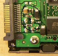 HDD Samsung SP2504C uszkodzenie fizyczne elektroniki HDD Samsung SP2504C uszkodzenie fizyczne elektroniki