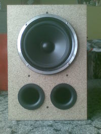 Subwoofer na GDN20/80/2 TDA 7296 - strojenie tunelami