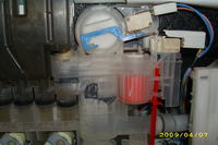 Zmywarka Bosch SRS45T52EU przelewa wodę przez hydrostat. Zmywarka Bosch SRS45T52EU przelewa wodę przez hydrostat.