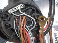 Wiring Diagram for 13-Pin Trailer Socket Connection (Germany)