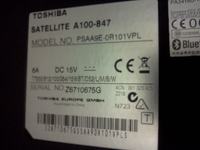 Toshiba A100-847 problem z wyświetlaniem obrazu na LCD