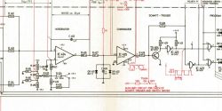 Naprawa multimetru Meratronik V560: ciągłe przekroczenie zakresu, brak integracji, IC102, IC103
