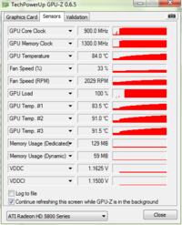 Radeon HD 5870 - Wentylator nie zwiększa obrotów przy wzroście temperatury