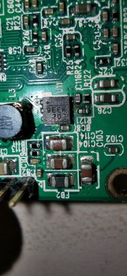 Planet ICA-3250 po burzy - Uszkodzony uklad. Oznaczenie 9EEK 707 chyba. Co to?