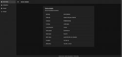 Device Details Panel on Zigbee Gateway Device details panel with information about ESP32