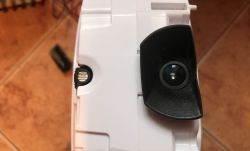 Wnętrze odkurzacza smart/robota sprzątającego z WiFi Medion 13277