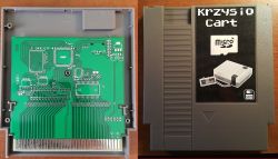 KrzysioCart Micro SD - a revolution for fans of the Pegasus / Famicom console.