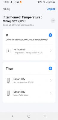 Setting the scene in Smart Life: Tuya Zigbee thermostatic head TER01 and WiFi thermometer Setting the scene in Smart Life: Tuya Zigbee thermostatic head TER01 and WiFi thermometer