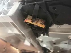 Brother DCP-1510E - Słaby wydruk po bokach po długiej przerwie i wymianie tonera