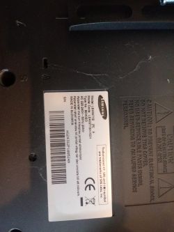 Samsung LE40S71B - Brak obrazu jest dĽwięk Samsung LE40S71B - Brak obrazu jest dĽwięk