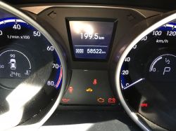 Hyundai ix35 Gas Model with Automatic Transmission Won't Start - Control Display Issues