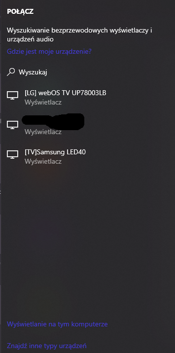 [Rozwiązano] TX-49FX700E - Przesyłanie obrazu z PC do TV przez WiFi