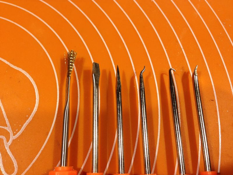 Testuję zestaw lutowniczy - bez miernika i z lutownicą sieciową z regulowaną mocą.