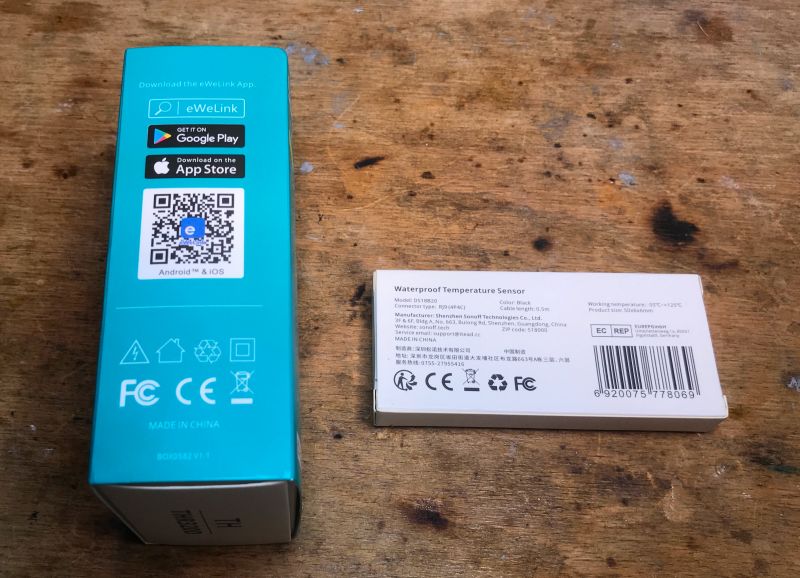 [ESP32] Termostat z wyświetlaczem i WiFi - Sonoff THR320D - aplikacja eWeLink