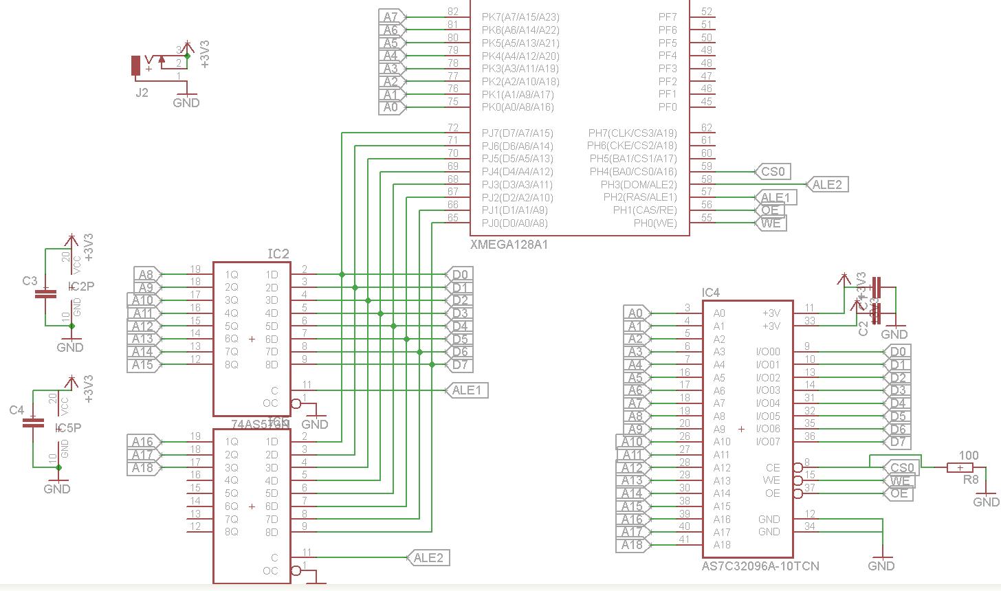 Atmega162/XMega128 - Wysyłanie danych na port - elektroda.pl