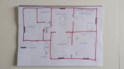 Jak rozmieścić 2 klimatyzatory split 3,5 kW do dogrzewania domu 80 m2?