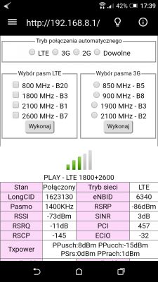 Wybór operatora sieci internetowej + zakup anteny kierunkowej