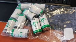 Saft LSH 20 Lithium Batteries in Packaging Saft LSH 20 lithium batteries 3.6V in plastic packaging
