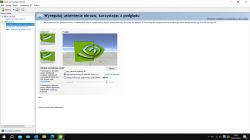 Panel sterowania NVIDIA z ustawieniami obrazu 3D.
