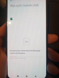 Redmi Note 11: Komunikat o błędzie z kartą microSD Samsung EVO 16 GB - formatowanie nie pomaga