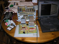 Magic-1 komputer oparty o układy TTL podłączony do internetu