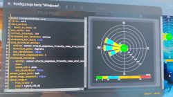Windrose Card Configuration Windrose card configuration screen with wind direction and speed visualization