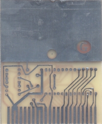 Obróbka zdjęcia PCB celem uzyskania idealnej BMP 2 kolorowej