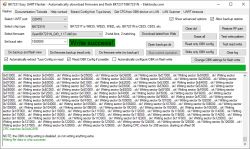 Successful Firmware Write with BK7231 Easy UART Flasher Screen of BK7231 Easy UART Flasher app showing successful write process.