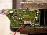 Pilot Mercedes W201 - uszkodona elektronika po upadku.