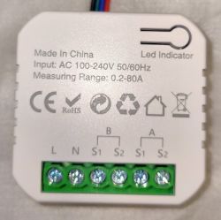 Tuya WiFi Energy Meter PM01_A002 [CBS][BK7231N] HLW8112 SPI Pinout and Wiring Details