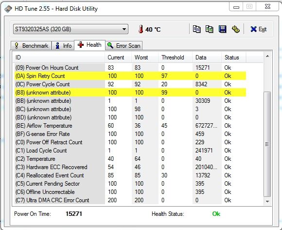 Upadek laptopa uszkodził Seagate 320GB - czy odzyskam dane?