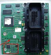 mercedes a140 1.4 - Przepływomierz zintegrowany z ecu