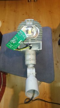 External LED Lamp Problem: Blinks, Flashes - Diode, Capacitors, Transistors Inspected