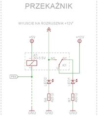avr atmega8 - pytanie o właściwe podłączenie przekaźnika