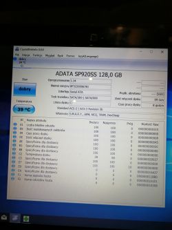 Lenovo G585 - Czarny ekran po wymianie na SSD Adata Premier Pro SP920
