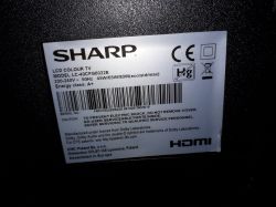 Poszukiwane oprogramowanie do telewizora Sharp LC-40CFG6022E