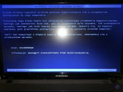 Samsung NP300E5C - Komputer zawiesza się na uruchamianiu