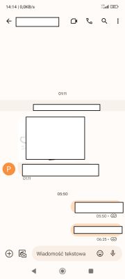 Xiaomi Redmi 11: Podwójne znaczki przy wysłanym SMS, brak informacji o dostarczeniu
