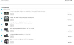Lista podzespołów komputera z cenami, m.in. Ryzen 7 7800X3D i RAM 32GB DDR5