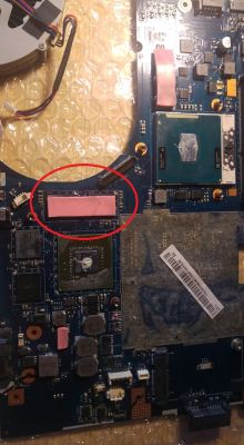 Lenovo y580 - Wysokie temperatury grafiki mimo wymiany pasty i wiatraka