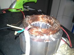 Silnik do kosiarki 1200 W - brak wyłącznika odśrodkowego dobór kondensatora