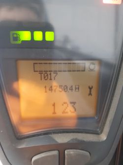 Linde wózek widłowy - H20D-01 Mam błąd proszę o pomoc w rozszyfrowaniu.