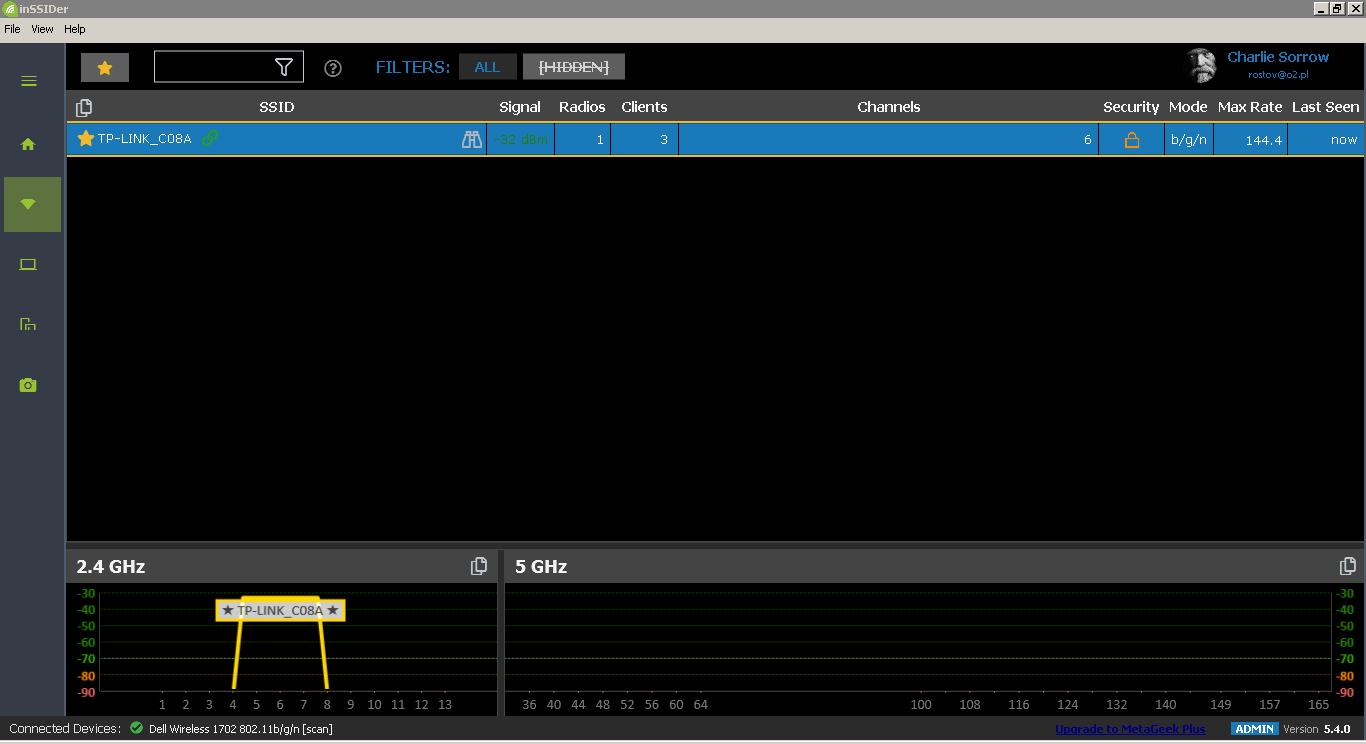Check Network Card Speed Steps for WiFi Maximum Speed Evaluation