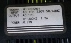 chiński falownik M11OR2G1 - gdzie kupić zamiennik?