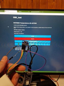 MCP9808 moduł czujnika I2C temperatury z alarmem - uruchomienie, protokół komunikacji