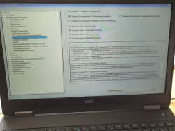 Dell E5570 - Długie ładowanie BIOS przy starcie z SSD XPG SX6000