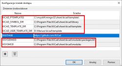 Zmiana domyślnego repozytorium KiCad na GitHub na własne - jak to zrobić?