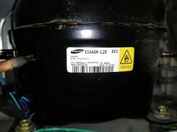 Samsung sprężarka - Rezystancja uzwojenia sprężarki EQ4A5H-L2X.